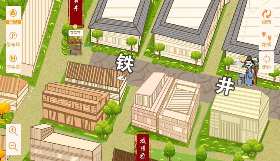 托里智慧景区：手绘地图与语音导览的完美融合