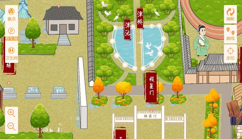 托里手绘地图景区语音讲解导览系统：智慧景区建设的基石